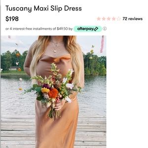 Tuscany Maxi Slip Dress - Show Me Your MuMu